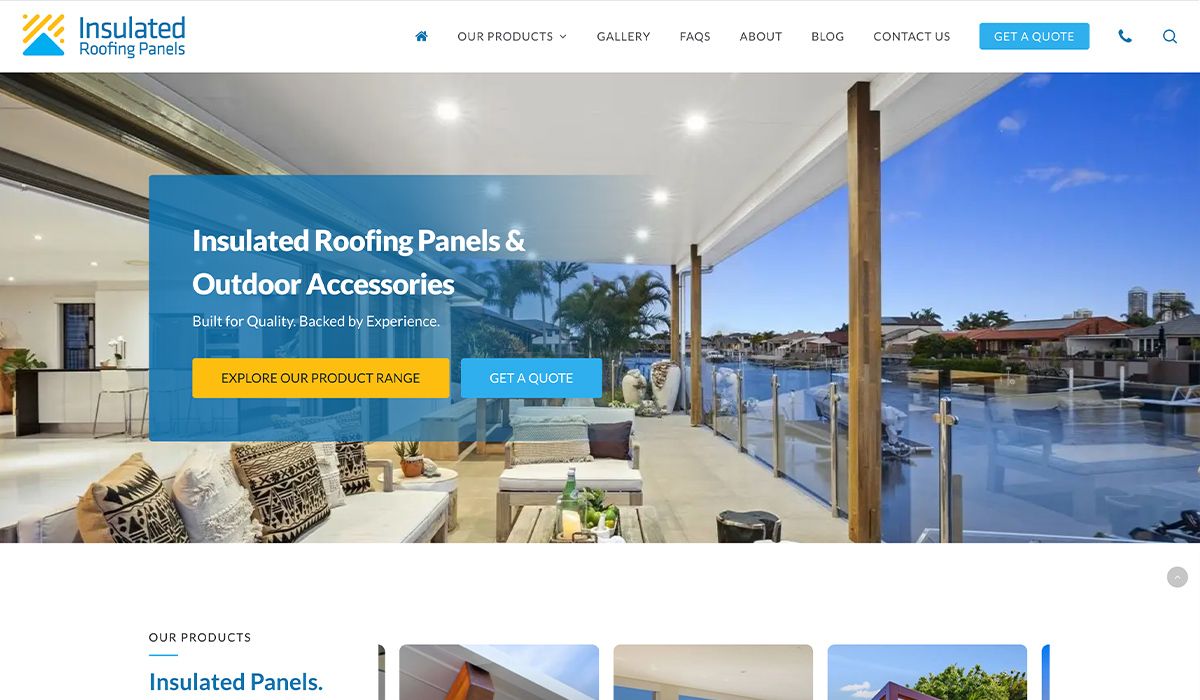 Insulated Roofing Panels