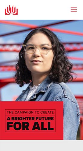 Griffith University - Brighter Future For All Campaign